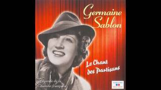 Germaine Sablon  Le chant des partisans [upl. by O'Meara]