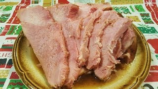 Baked Ham  Easy Glazed Ham Recipe  The Hillbilly Kitchen [upl. by Inohs]