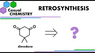 Retrosynthesis 3  Organic Chemistry [upl. by Eissehc]