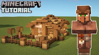 Minecraft  Fletchers House Tutorial Villager Houses [upl. by Primavera]