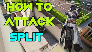 HOW TO ATTACK with Cypher on Split Camera Spots Smoke Spots  Valorant [upl. by Imeka540]