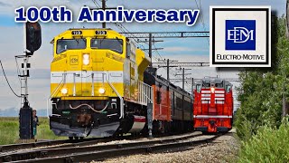 EMDs 100th Anniversary at the Illinois Railway Museum [upl. by Bodwell763]