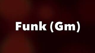 Jazz Funk Backing Track Gm [upl. by Allicserp]