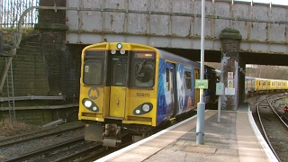 Half an Hour at 216  Birkenhead North Station 1022017  Class 507 508 terminus [upl. by Kwarteng899]