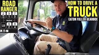 How To Drive A Truck With A Roadranger Gearbox  Double the Clutch [upl. by Turrell]