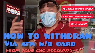 CARDLESS ATM WITHDRAWAL WITH 2 EASY STEPS TUTORIAL [upl. by Nosraep]