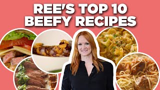 Ree Drummonds Top 10 Beefy Recipe Videos  The Pioneer Woman  Food Network [upl. by Atims]