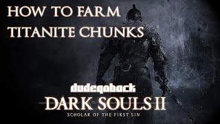 How to Farm Titanite Chunks  Dark Souls II SOTFS [upl. by Sawyer911]