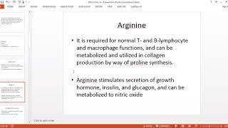 SHS514 lec12 Immunonutrition [upl. by Otecina]