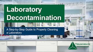 Webinar A Step by Step Guide to Properly Cleaning a Laboratory [upl. by Anrapa]