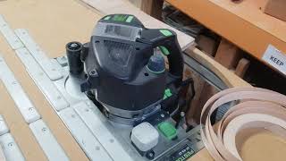 festool ka65 edgebander review [upl. by Fitalludba723]