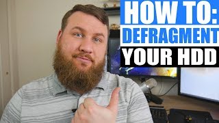 How To Defrag Windows 10 Hard Drive Beginners Tutorial [upl. by Ailad81]