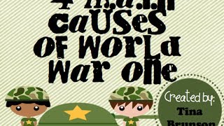 MAIN Causes of WWI [upl. by Aleet761]