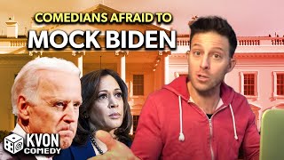 Comedians Are Afraid to Mock Biden but not Kvon [upl. by Yessac]