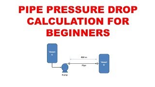 Pipe Pressure Drop Calculation for Beginners [upl. by Meunier471]