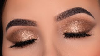 4 PALETTE Soft Everyday Eye Makeup Tutorial  Drugstore Makeup [upl. by Adiraf175]