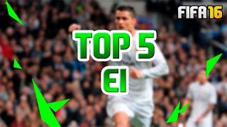 TOP 5 MEJORES EI DE FIFA 16 [upl. by Elleunamme]