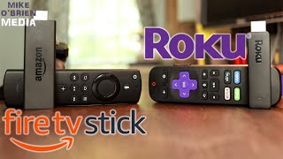 Amazon Fire TV Stick vs Roku Streaming Stick  Voice Remote TV Controls HD Streaming [upl. by Lavina]