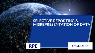 Selective Reporting amp Misrepresentation of Data  Episode 11  Research Ethics [upl. by Colbye496]