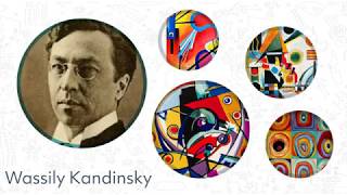 TUTORIAL Wassily Kandinsky  Art Shapes [upl. by Cunningham]