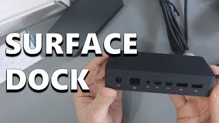 Surface Dock  Features Unboxing Tests amp Review [upl. by Anoblav]