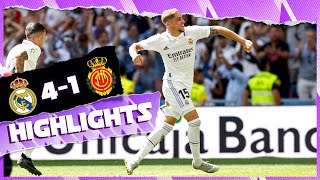 Real Madrid 41 Mallorca  HIGHLIGHTS  LaLiga 202223 [upl. by Pish328]