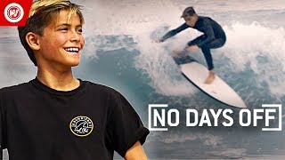 13YearOld FEARLESS Surfing Prodigy [upl. by Tterab]