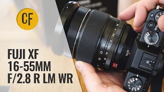 Fuji XF 1655mm f28 R LM WR lens review with samples [upl. by Rasaec73]