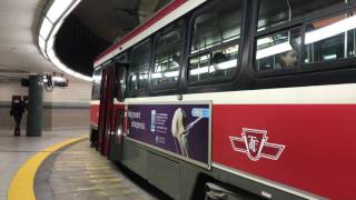 TTC STREETCARS at Union Station 4K [upl. by Hakeber]