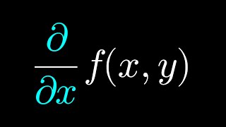 Partial Derivatives Quick Example [upl. by Feledy]