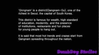 PSY  Gangnam Style English Lyrics [upl. by Araiet]