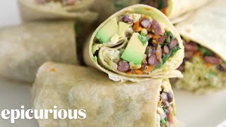 Make the Best Vegetarian Burrito Ever [upl. by Nitreb]