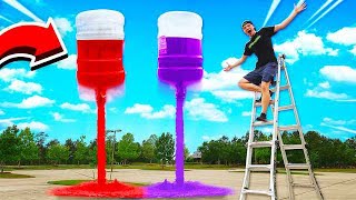 MEGA COKE amp MENTOS ROCKETS 20 GALLONS GONE WRONG [upl. by Thorma]