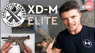 Springfield XDm Elite Review Springfield XDm 9mm [upl. by Neff43]