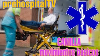 LA CAMILLA MOVIMIENTOS BASICOS [upl. by Milissent]