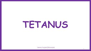 Tetanus Vaccination [upl. by Pacificas]